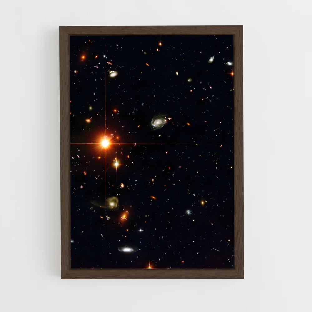Poster Étoiles en Fusion (vue 5)